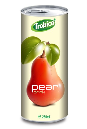 Pear drink alu can 250ml